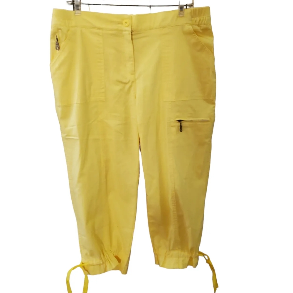 Alia Beachcomer Cropped Cargo Pants